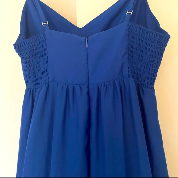 Felicity & Coco blue maxi dress sz s - Picture 9 of 9